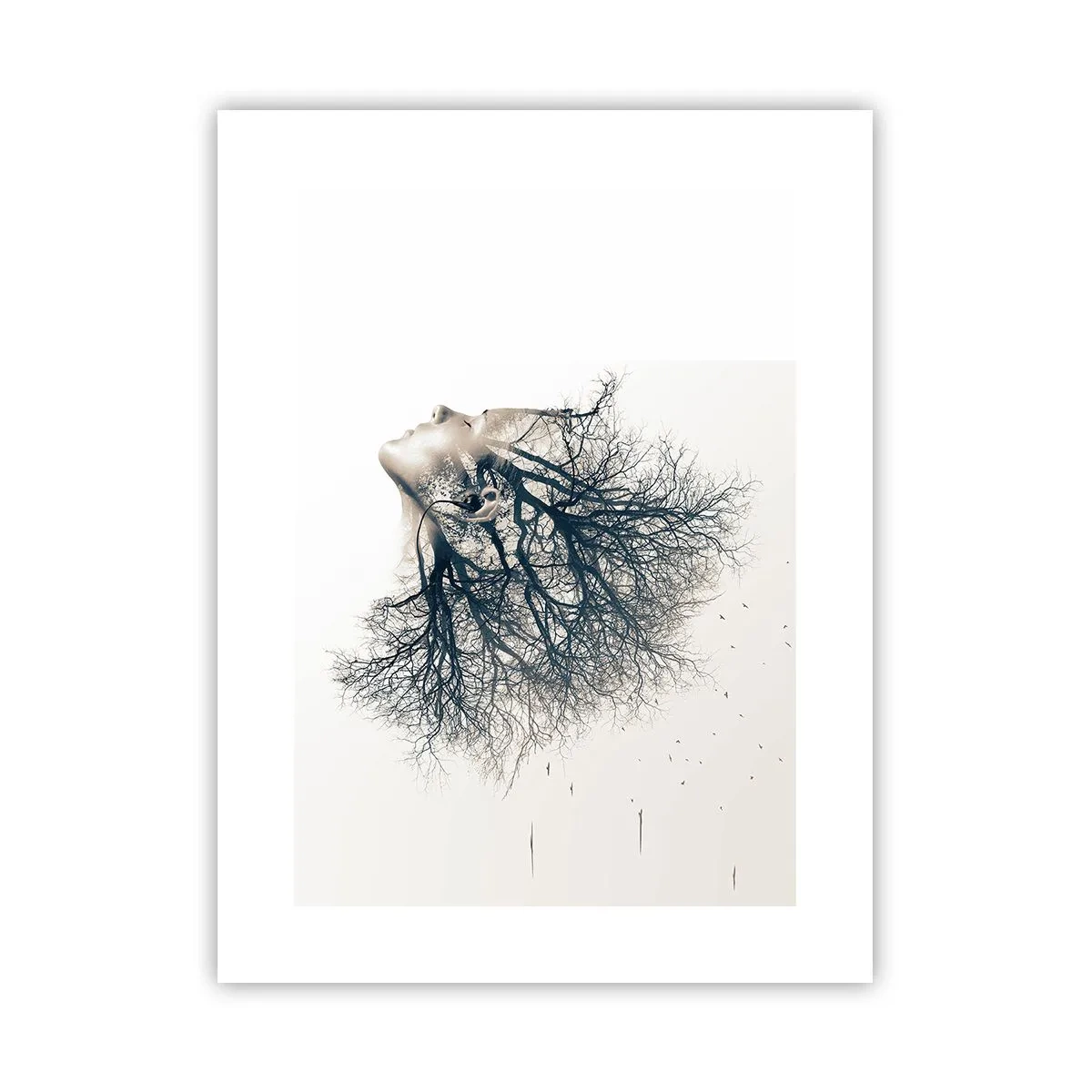 Poszter - Hallgatva a fa suttogását - 30x40 cm