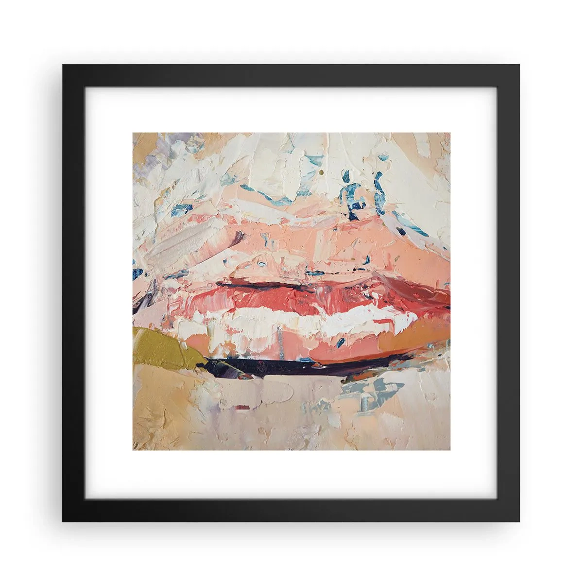 Poszter fehér keretben - Felébreszti az érzékeket - 30x30 cm