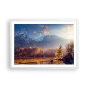 Poszter fekete keretben - A hegyekben és völgyekben - 70x50 cm