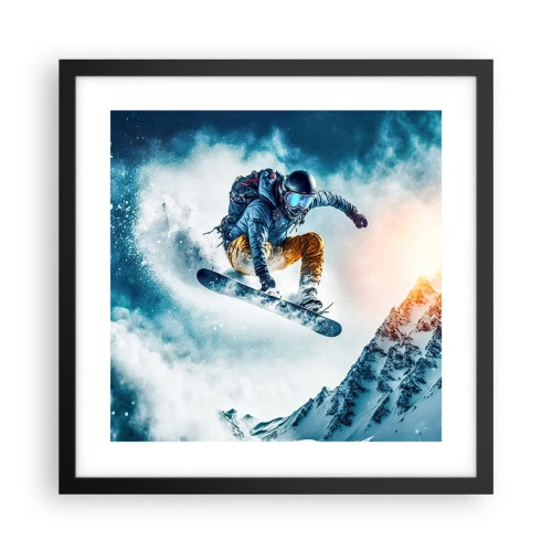 Poszter fehér keretben - Extrém érzelmek - 40x40 cm