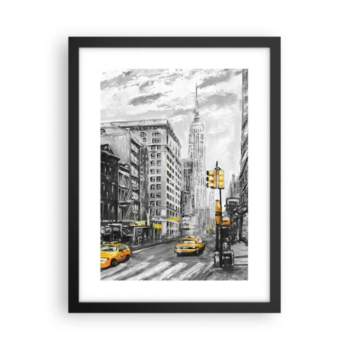 Poszter fehér keretben - Egy New York-i történet - 30x40 cm