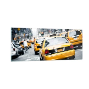 Üveg kép - Csak ebben a városban - 100x40 cm