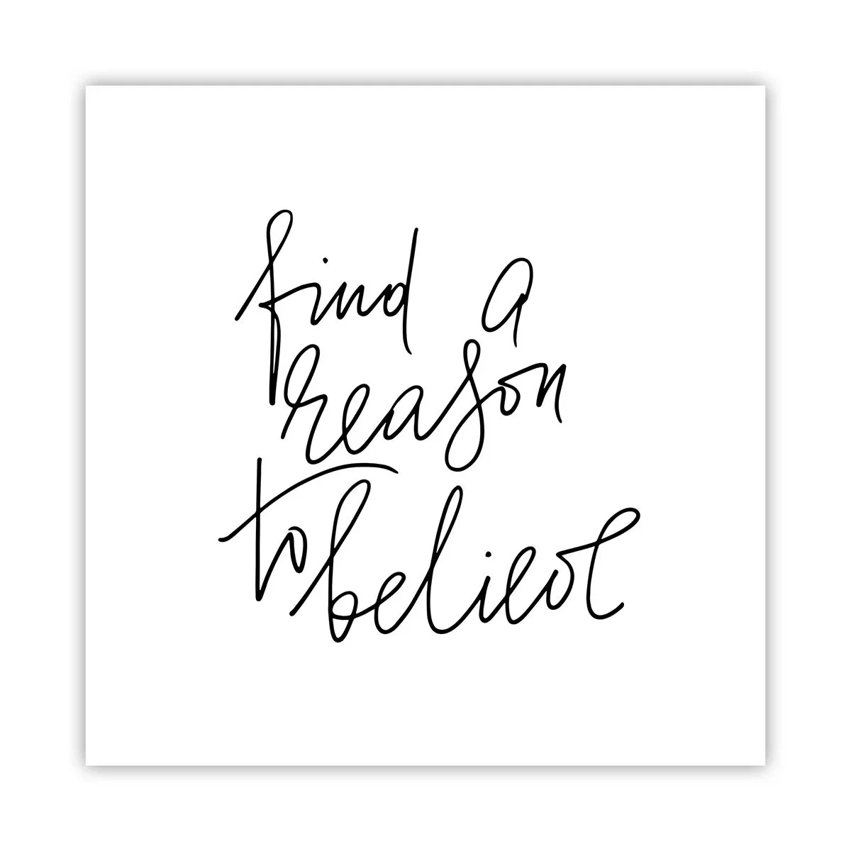 Poszter - Ez lehetséges - 60x60 cm