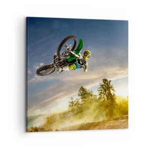 Vászonkép - Kapcsold be az érzelmeket! - 60x60 cm