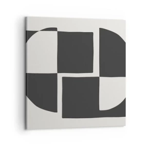 Vászonkép - Antitézis – szintézis - 60x60 cm