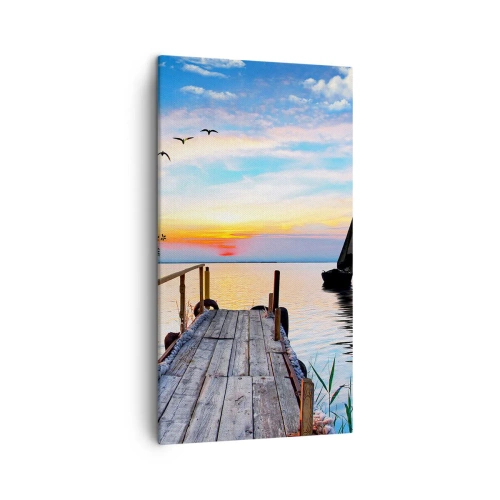 Vászonkép - Kellemes este - 45x80 cm