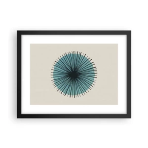 Poszter fehér keretben - Ragyogóan a kékben - 40x30 cm