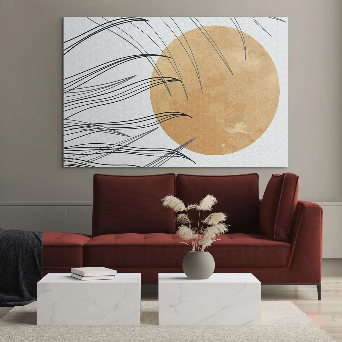Üveg kép - Mindig a nap felé - 120x80 cm