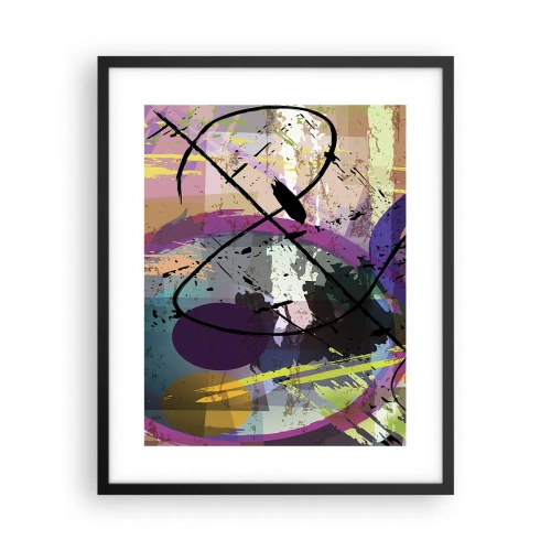Poszter fehér keretben - Mehet egyenesen előre vagy körbe - 40x50 cm