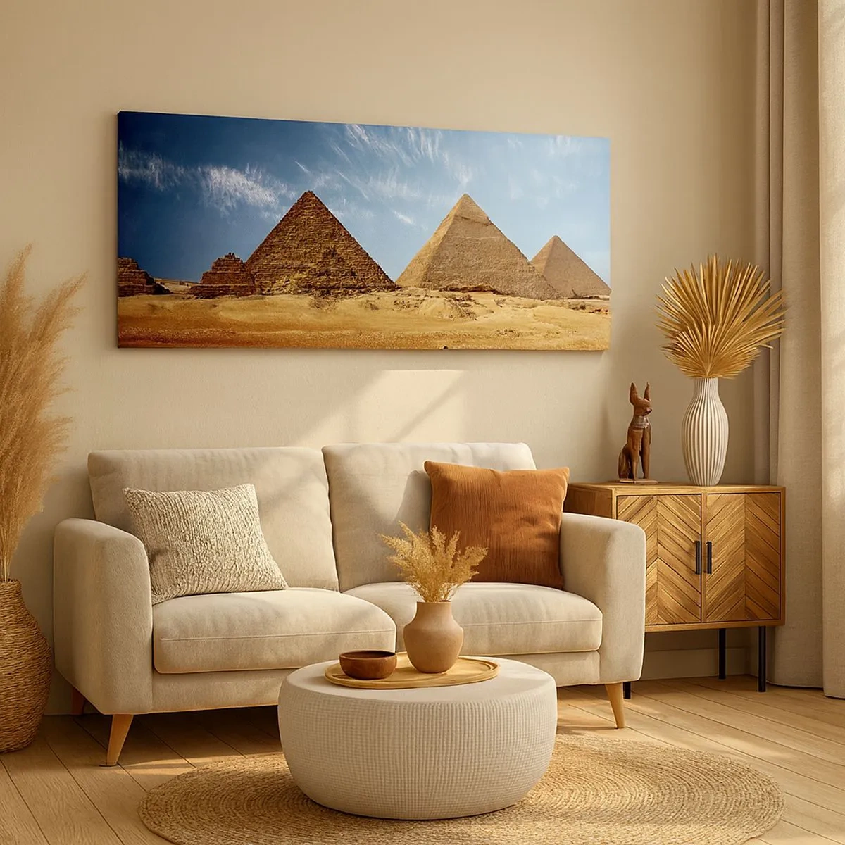 Vászonkép - 40 évszázad néz rád - 100x40 cm