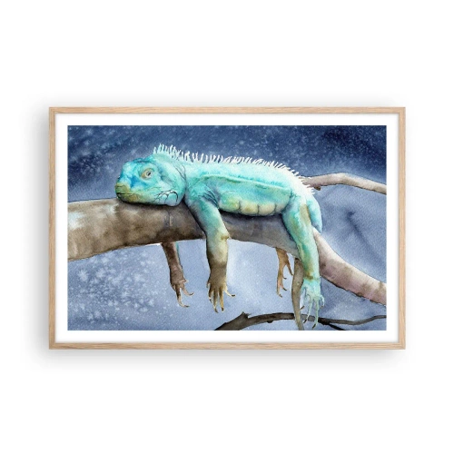 Poszter világos tölgy keretben - Ez jó! - 91x61 cm