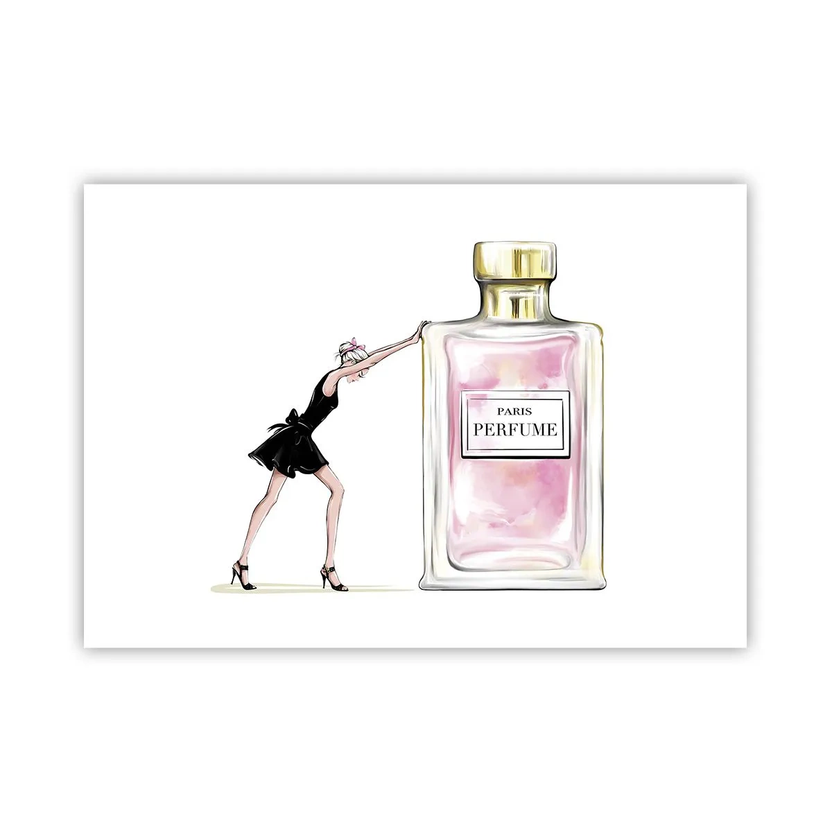 Poszter - A nőiesség lényege - 100x70 cm