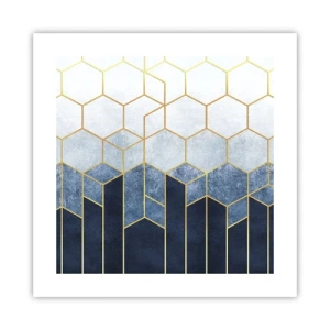 Poszter - Kompozíció szinkópa ritmusban - 40x40 cm