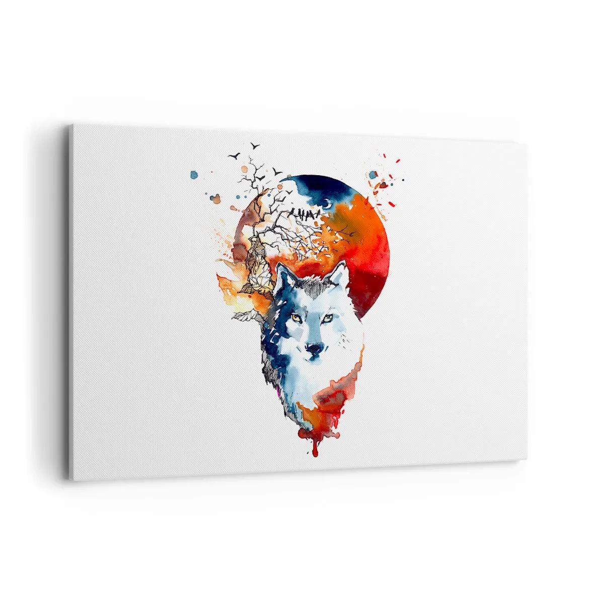 Vászonkép - Szembe az éjszakával - 100x70 cm