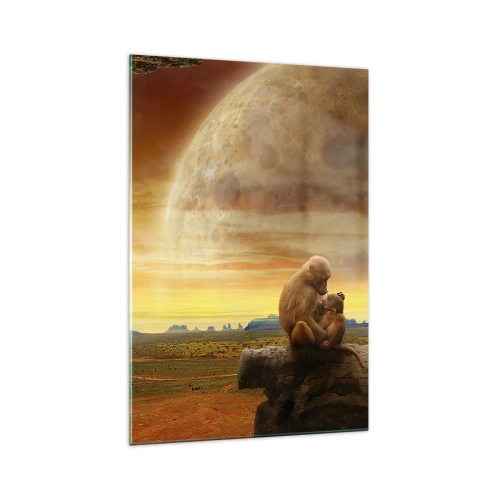 Üveg kép - A szerelem mindenhol ugyanaz - 70x100 cm