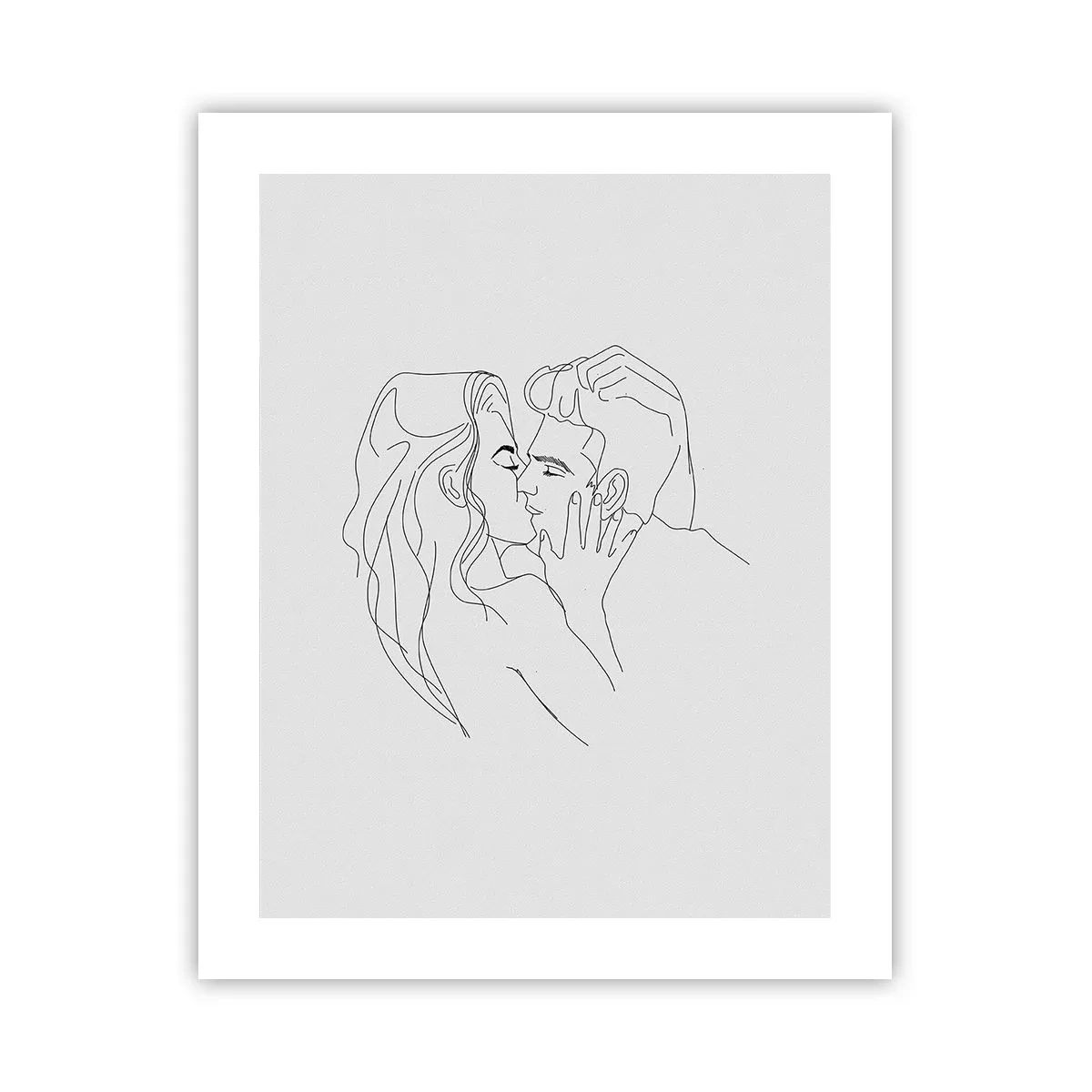 Poszter - Ugyanaz a vonalón - 40x50 cm