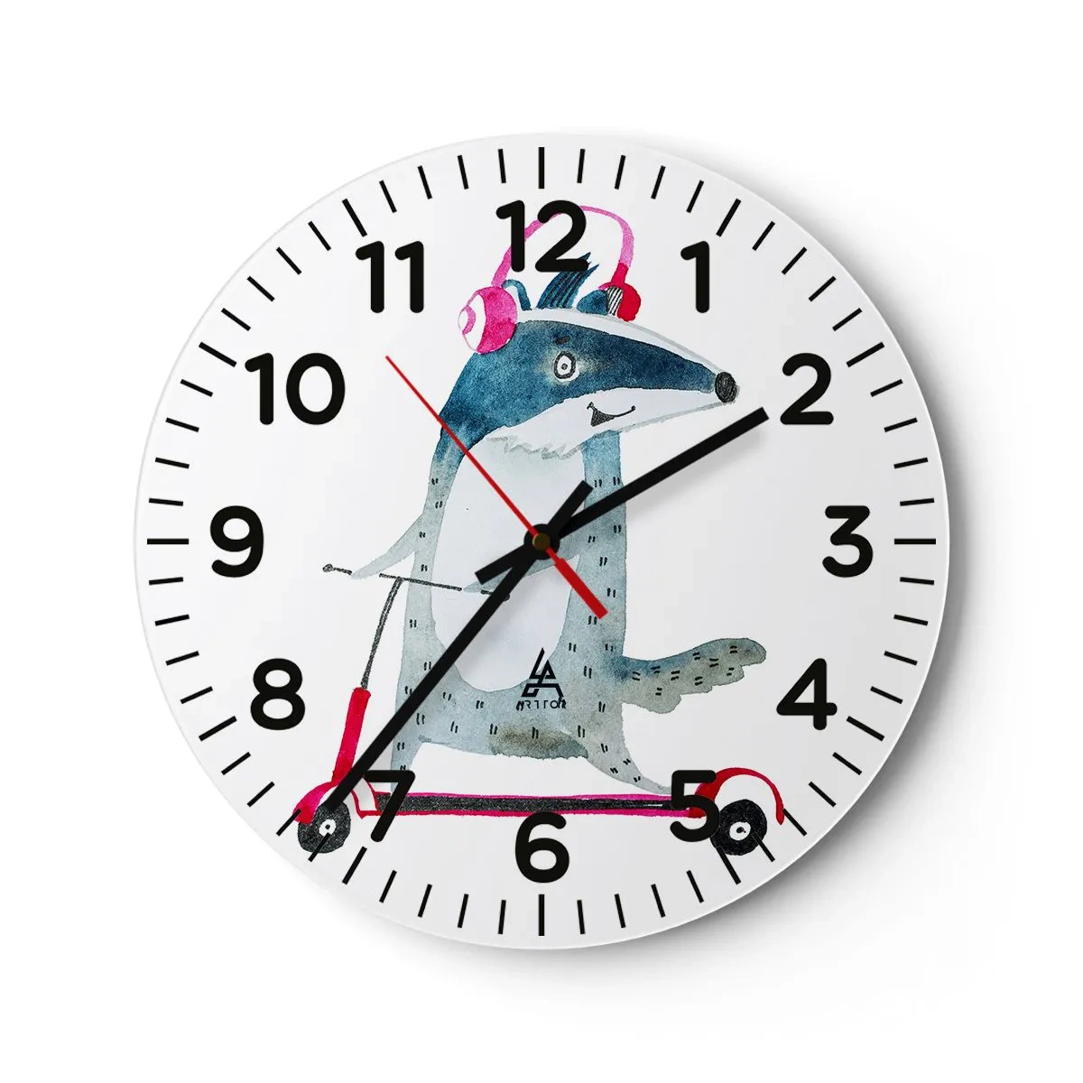 Falióra, Óra - Borzas örömök - 30x30 cm