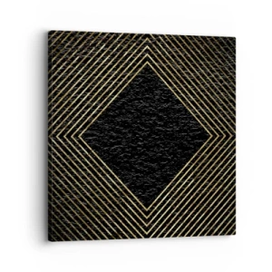 Vászonkép - Geometria glamour stílusban - 30x30 cm