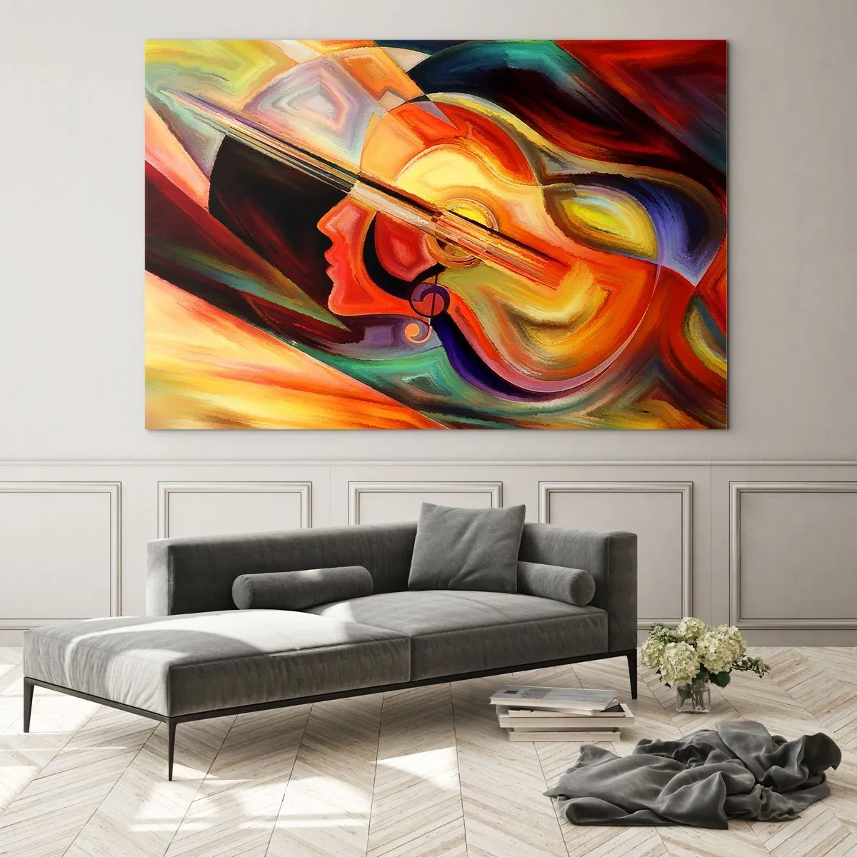 Üveg kép - Minden stimmel - 100x70 cm