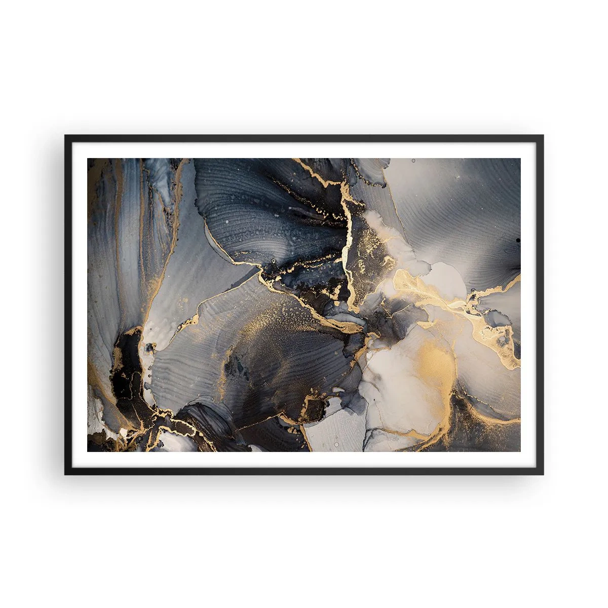 Poszter fehér keretben - Egy kő élete - 100x70 cm