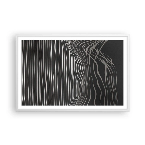 Poszter fekete keretben - Ritmus és akcentus - 91x61 cm