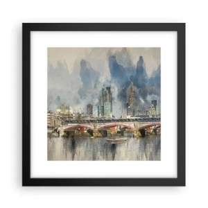 Poszter fehér keretben - London teljes pompájában - 30x30 cm