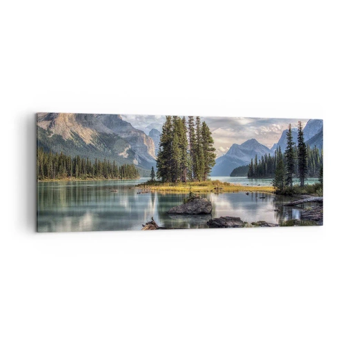 Vászonkép - A nagy és tiszta víz mellett... - 140x50 cm