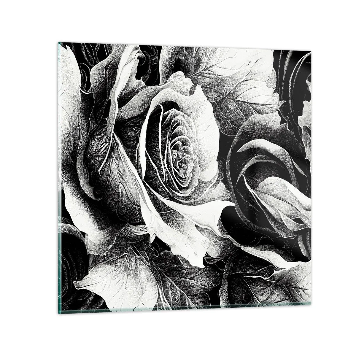 Üveg kép - Mindig a királynő - 70x70 cm