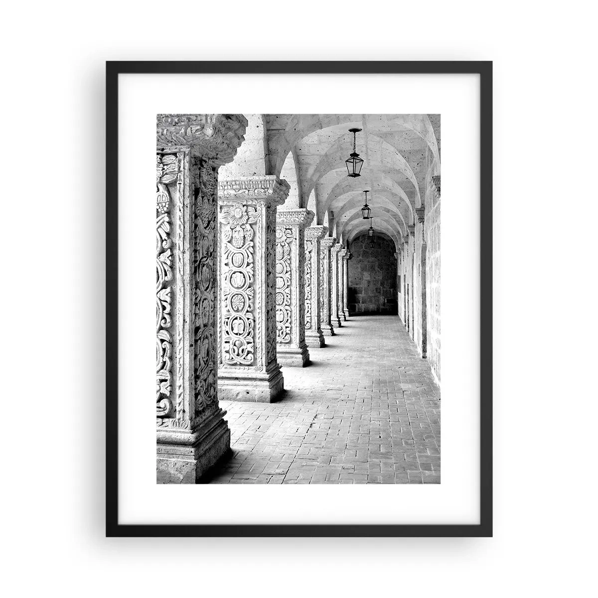 Poszter fehér keretben - És hová megy...? - 40x50 cm