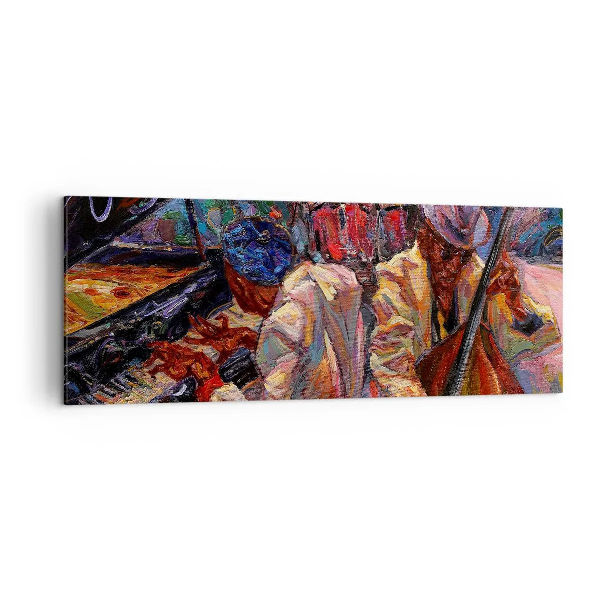 Vászonkép - Egy ritmusban - 140x50 cm