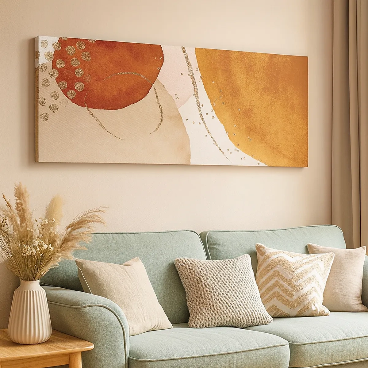 Vászonkép - Gömbölyűség és mozgás - 30x30 cm