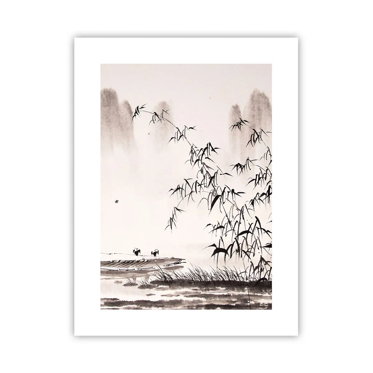 Poszter - A rizsföldek csendje - 30x40 cm