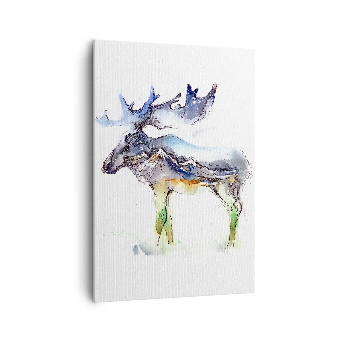 Vászonkép - Egy téli mese hőse - 70x100 cm