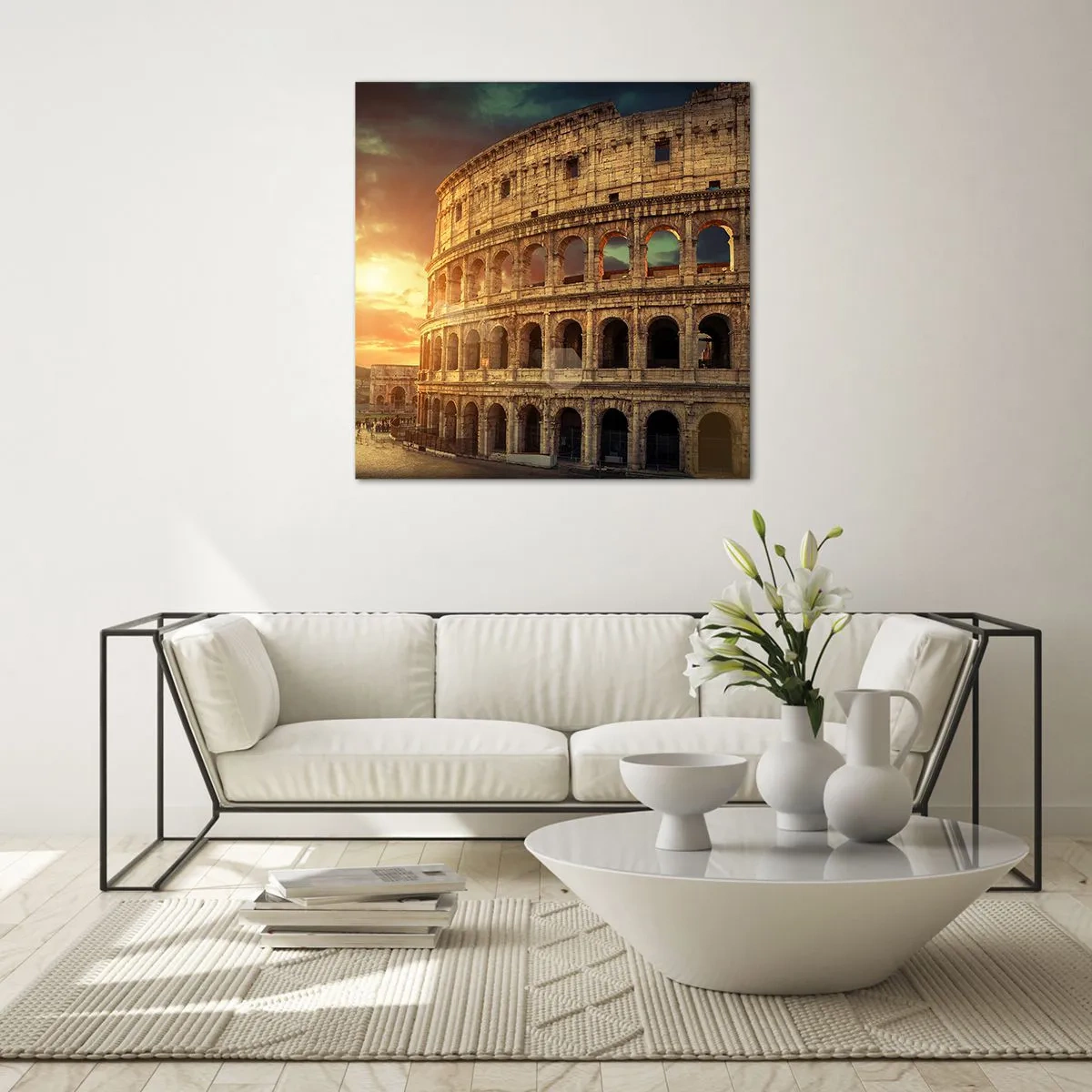 Üveg kép - Kolosszális benyomás - 60x60 cm