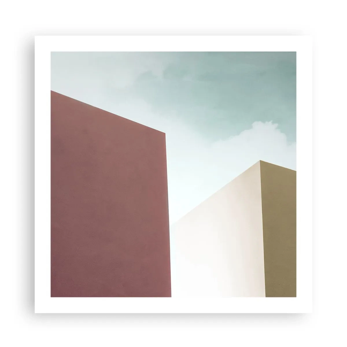 Poszter - Egy napsütéses nyár geometriája - 60x60 cm