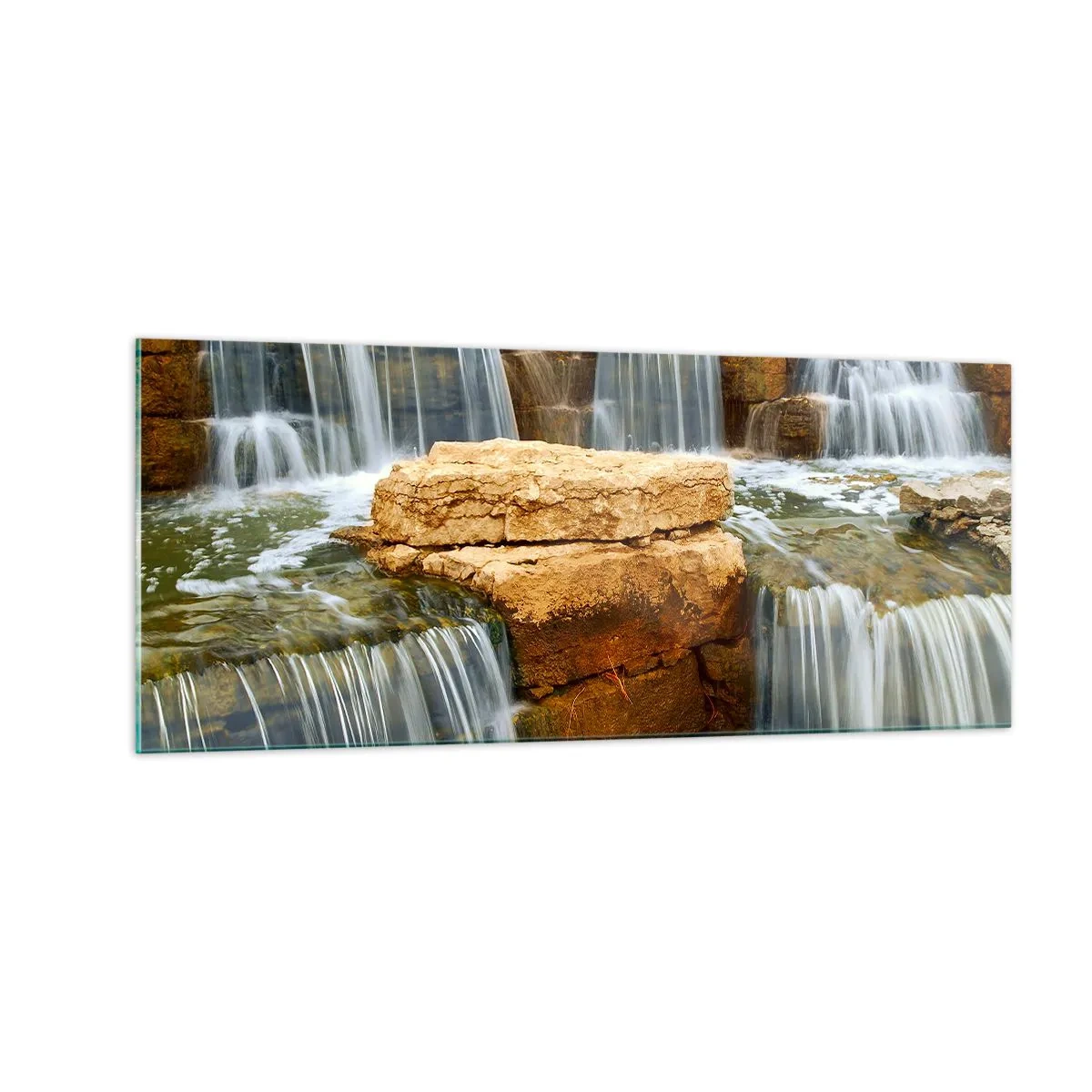 Üveg kép - Lépcső a menybe - 100x40 cm