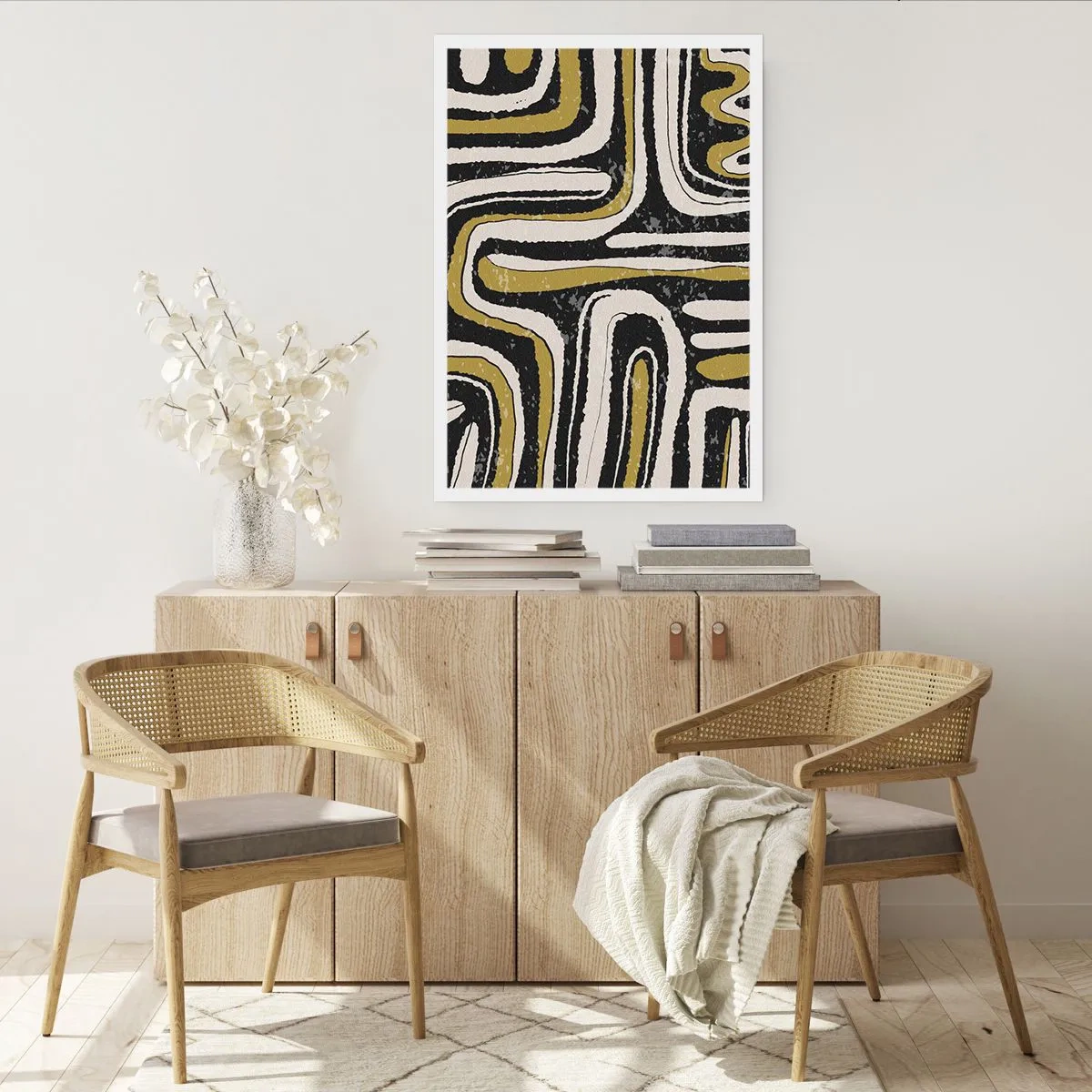 Poszter - Kompozíció: traktusok és sikátorok - 61x91 cm