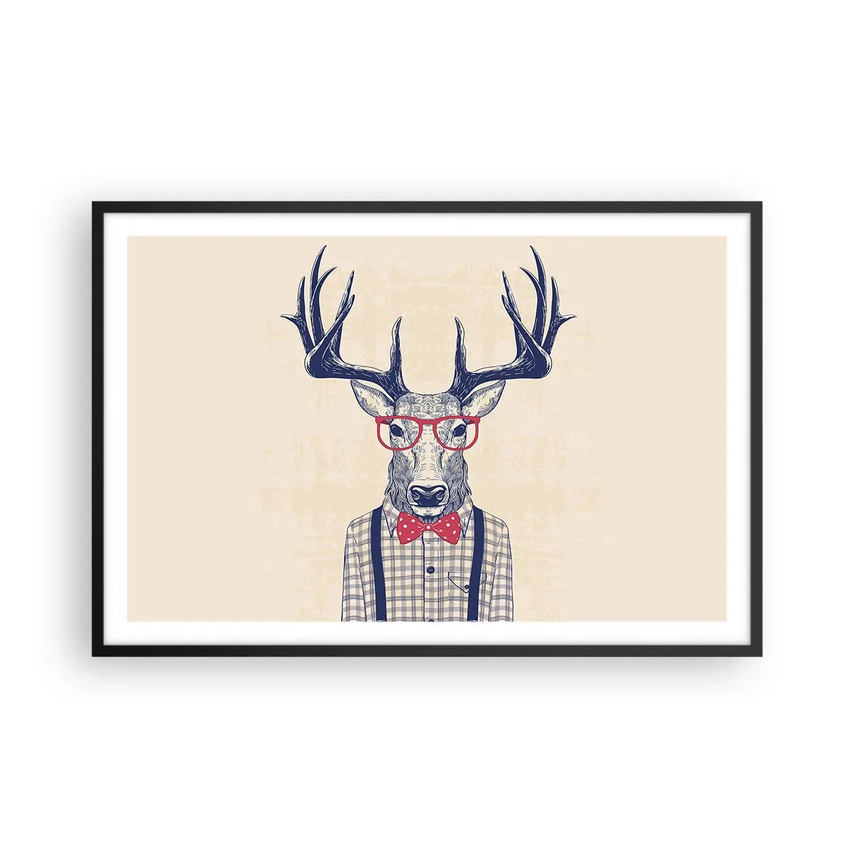 Poszter fehér keretben - Mókás extravagancia - 91x61 cm