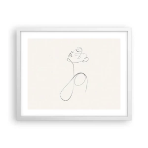 Poszter fekete keretben - Álmokban hurkolt - 50x40 cm