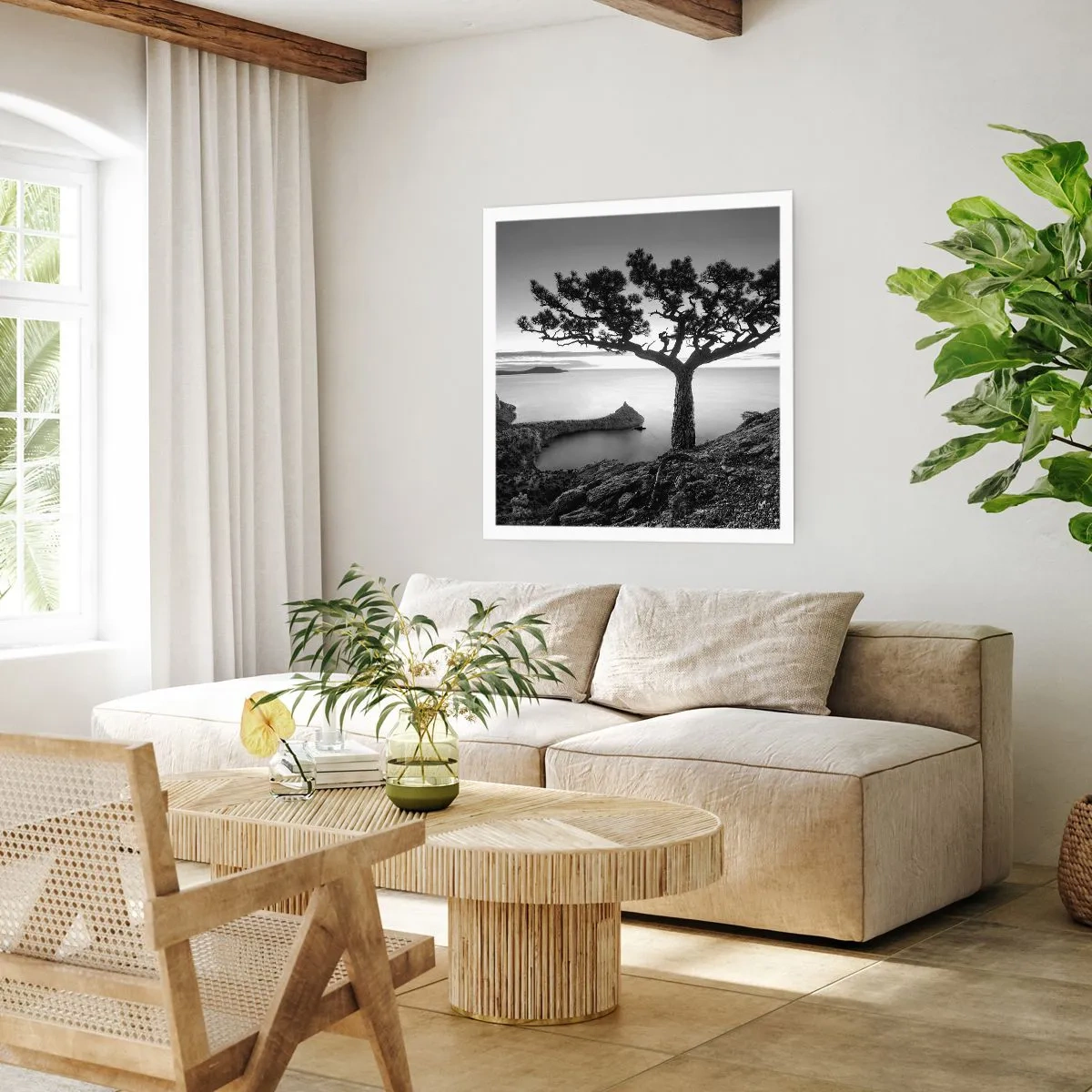 Poszter - Béke a horizontig - 60x60 cm