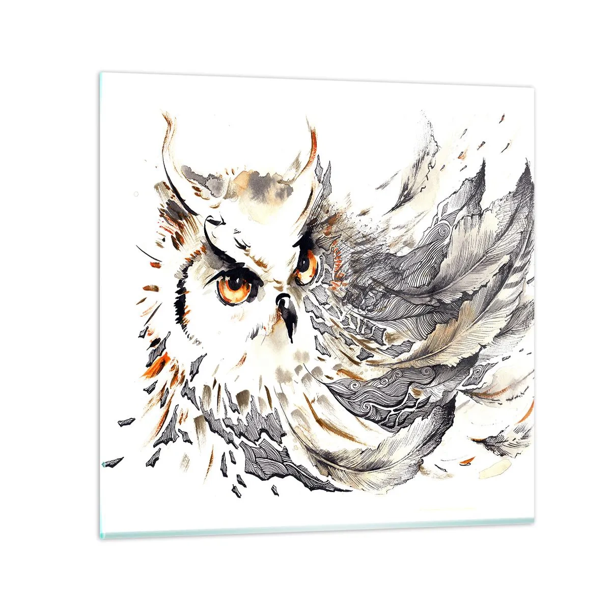 Üveg kép - A mágia világából jött - 60x60 cm