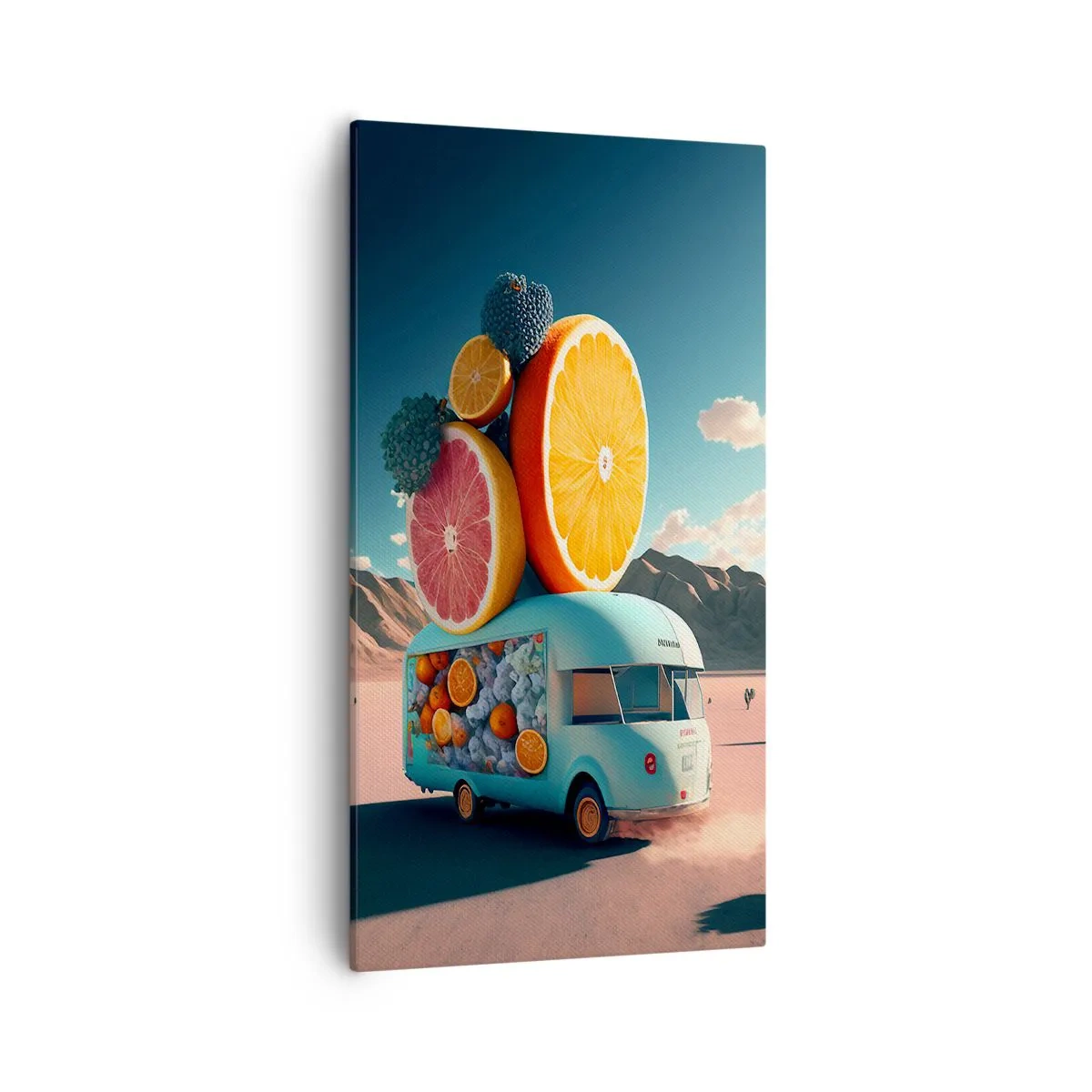 Vászonkép - A nyaralás íze - 55x100 cm