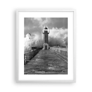 Poszter fekete keretben - Rettenthetetlen - 40x50 cm