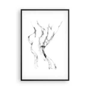 Poszter fehér keretben - Gyönyörű és erős - 61x91 cm