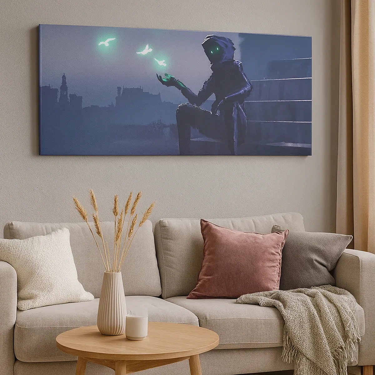 Vászonkép - Az élet vissza fog térni - 30x30 cm