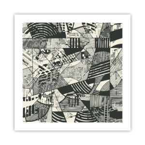 Poszter - A jelenkor dinamikája - 50x50 cm
