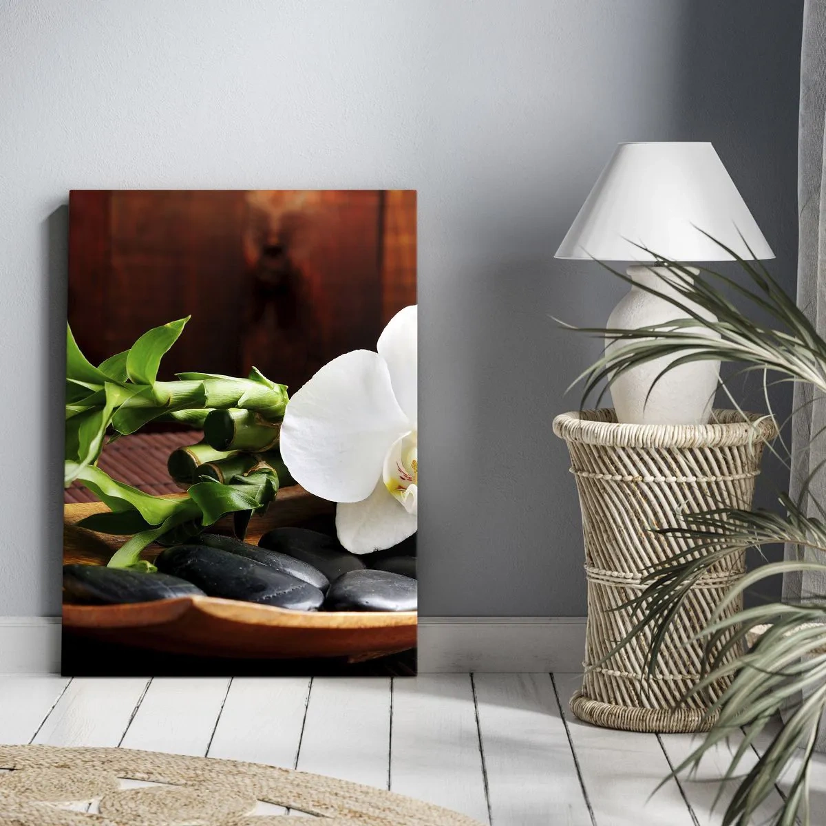 Vászonkép - Engedd át magad a természet érintésének - 65x120 cm