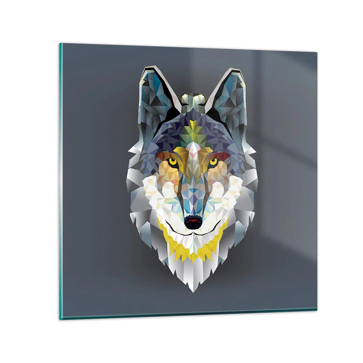 Üveg kép - Ne fesd az ördögöt a falra - 70x70 cm