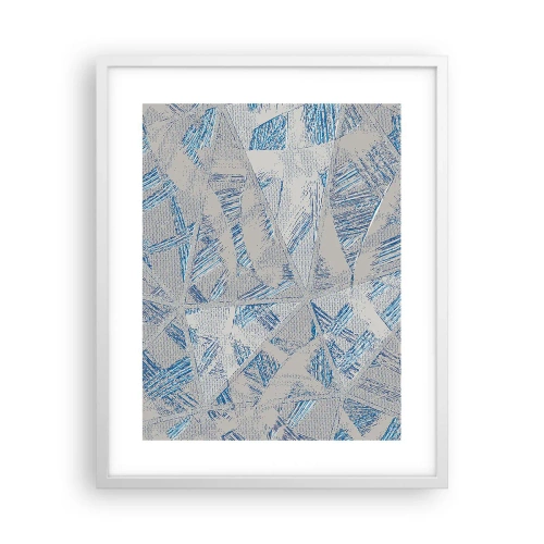 Poszter fekete keretben - A szürkéskék labirintusban - 40x50 cm