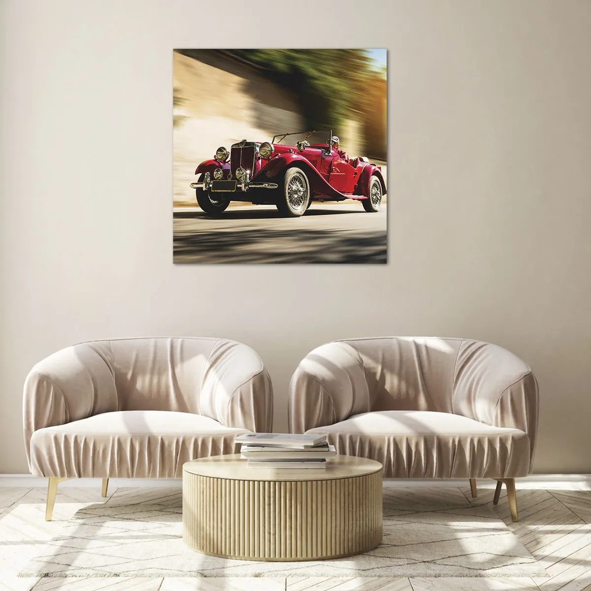 Üveg kép - Szebb, mint Szamothrakéi Niké - 30x30 cm